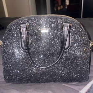 Kate Spade Sparkling Black Satchel